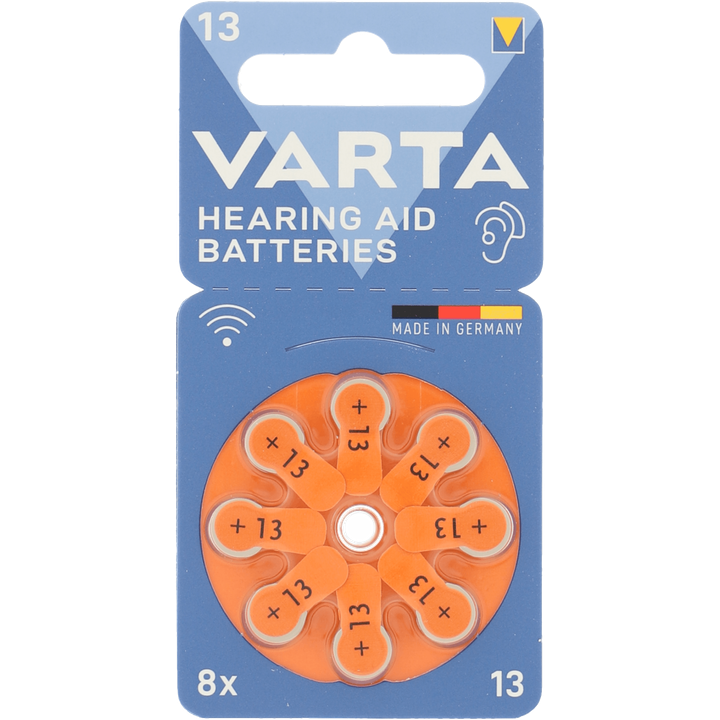 V13 Hearing Aid 8 Stuks