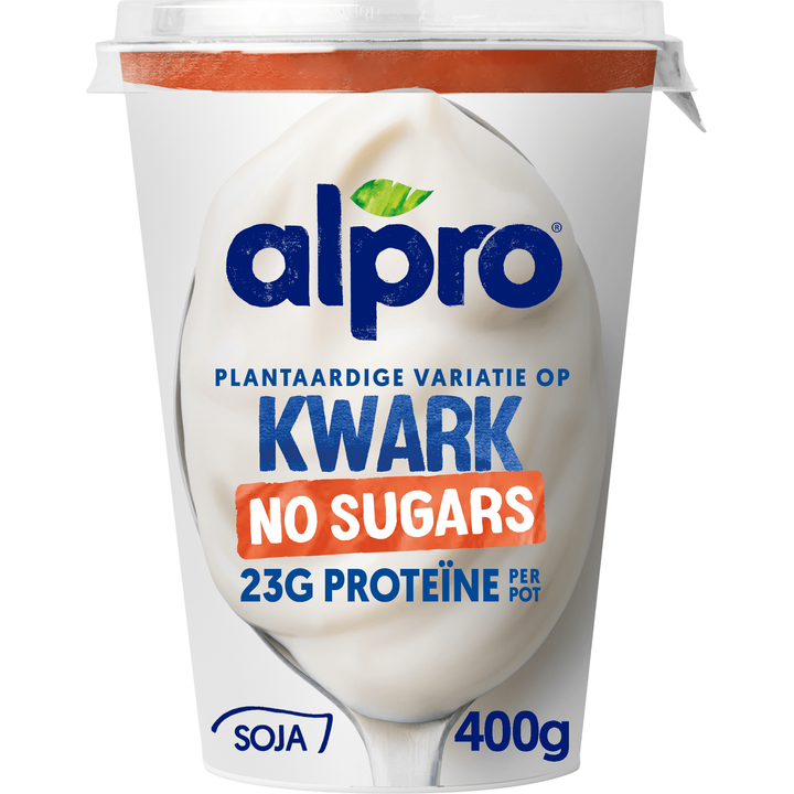 Alpro Plantaardige Variatie Op Kwark Zonder Suikers 400g