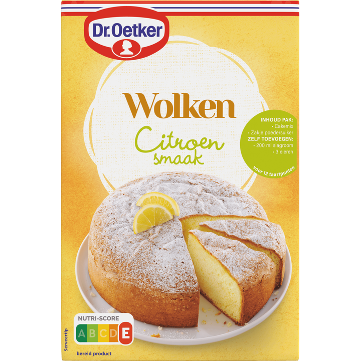 Dr. Oetker Wolken Cake Citroensmaak Bakmix 430 g