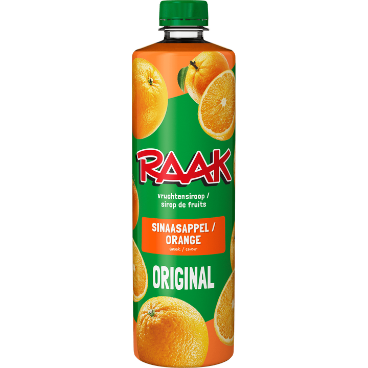 RAAK Vruchtensiroop Sinaasappel 0,75 L