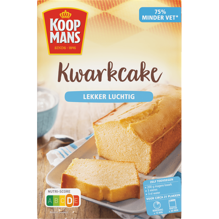 Koopmans Kwarkcake 400 g