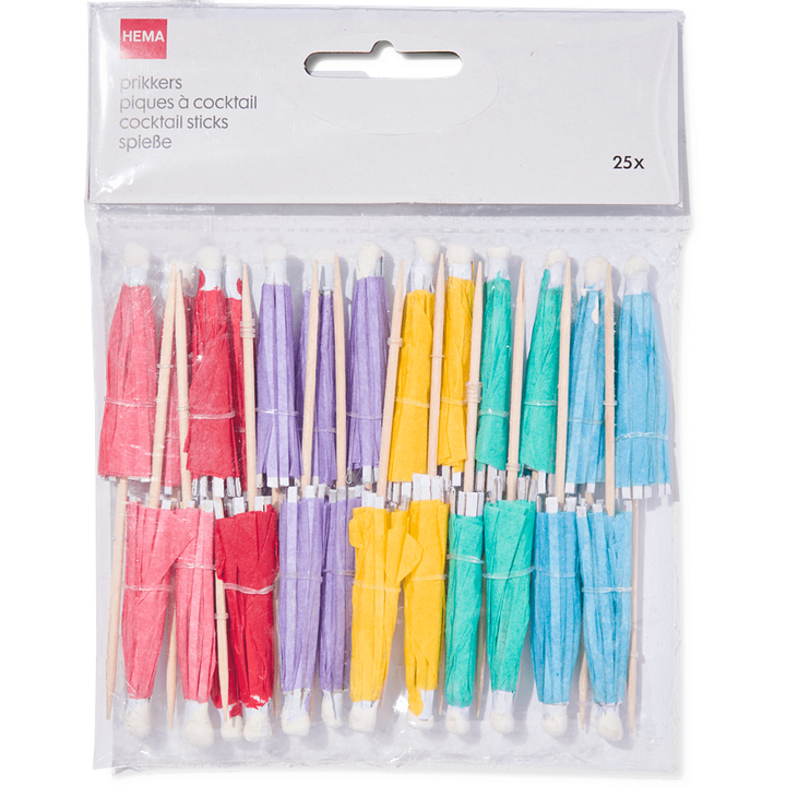Paraplu Prikkers 25 Stuks