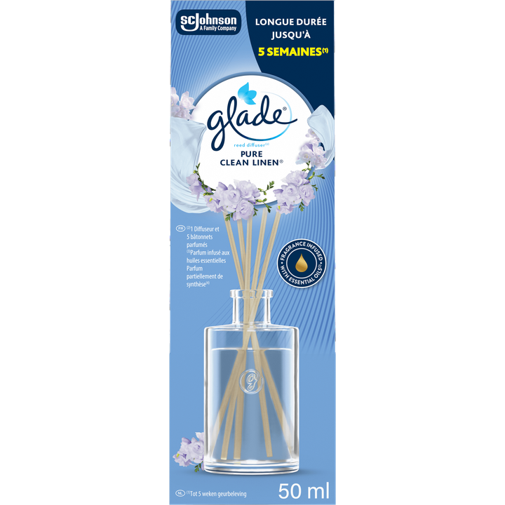 Glade Reed Diffuser Pure Clean Linen 50ML