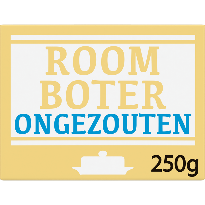 Merkloos Roomboter Ongezouten 250 g