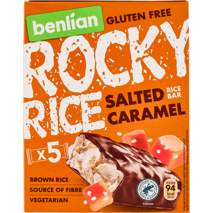 Rocky Rice Salted Caramel 5x18 g