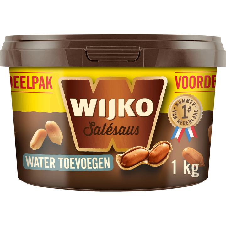 Wijko Satésaus Voordeelverpakking Geconcentreerd 1Kg