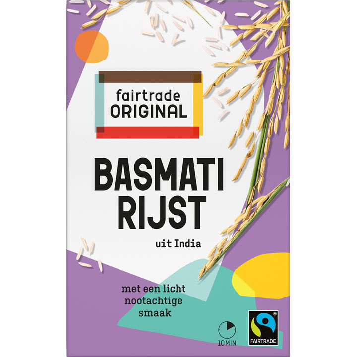 Fairtrade Original Basmati Rijst uit India 400 g