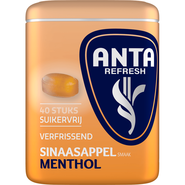 Anta Flu Anta Refresh Sinaasappel Smaak Menthol 40 Stuks 72 g