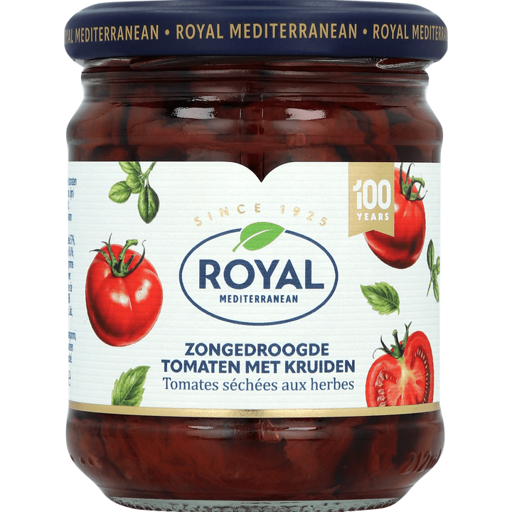 Royal Zongedroogde Tomaten met Kruiden 210g