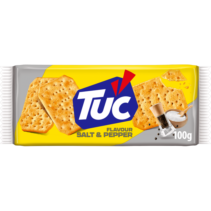LU TUC TUC Crackers Zout & Peper 100g