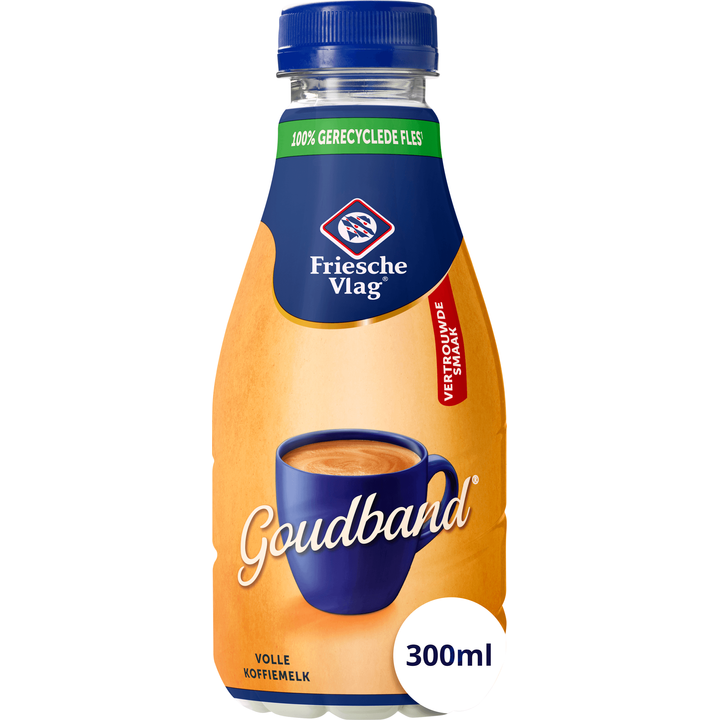Friesche Vlag Goudband Volle Koffiemelk 300 ml