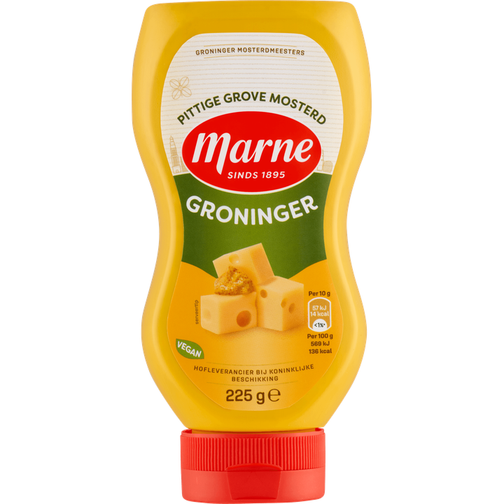 Marne Pittige Grove Mosterd Groninger 225 g