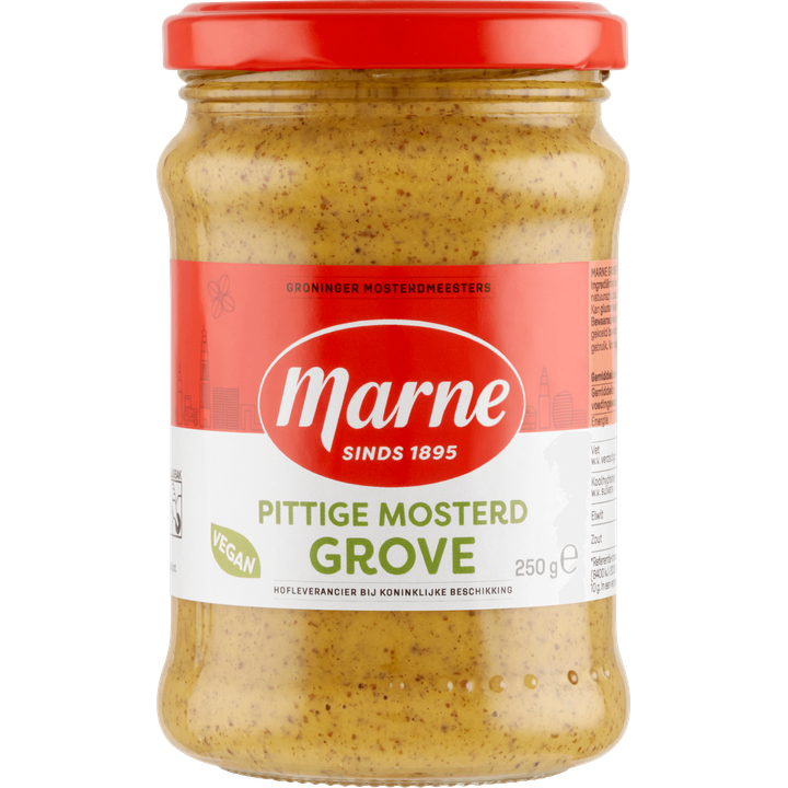 Marne Pittige Mosterd Grove 250 g