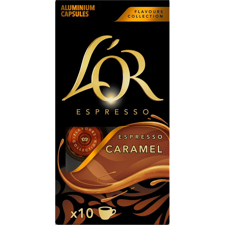 L'OR Espresso Caramel Aluminium Capsules 10 Stuks 52 g