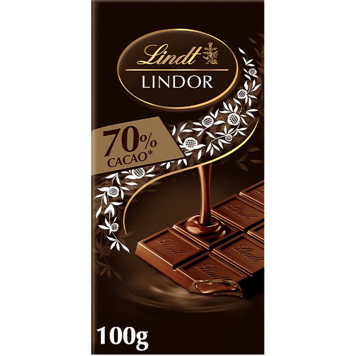 Lindt Lindor Chocolade 70% Cacao 100 g