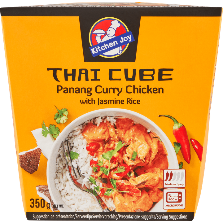Thai Cube Panang Curry met Jasmijnrijst