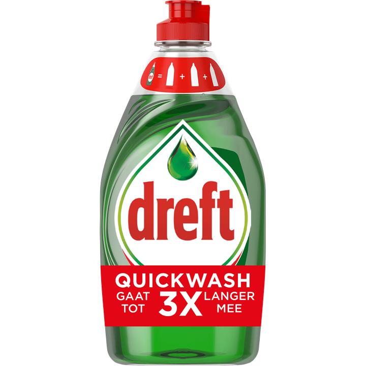 Dreft Platinum Quickwash Original Vloeibaar Afwasmiddel 520ml