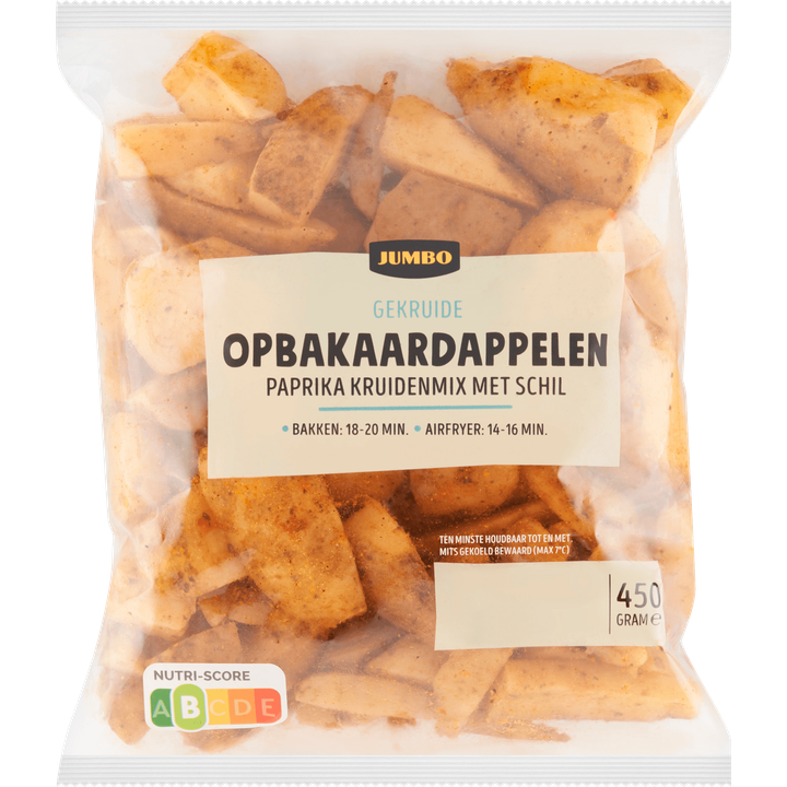 Opbakaardappelen met Schil Paprika Kruidenmix