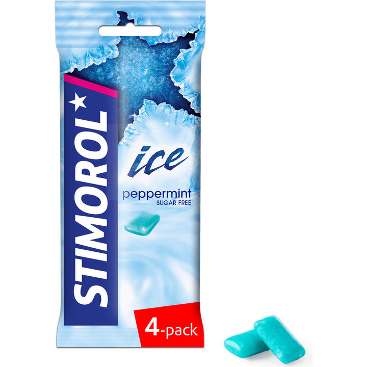 Stimorol Ice Peppermint 4x16,8 g