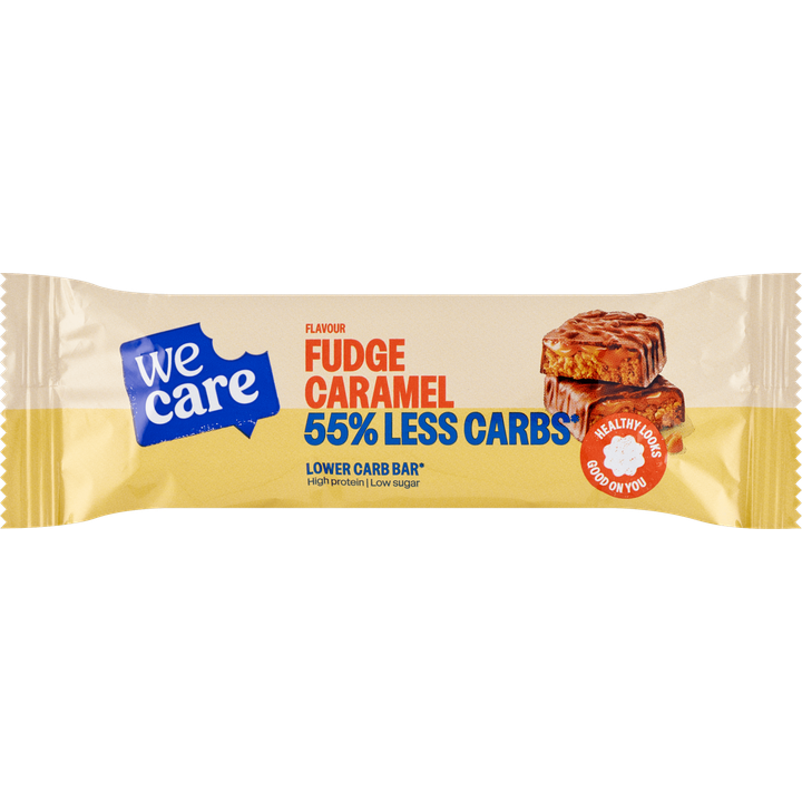 WeCare Lower Carb Bar Fudge Caramel 60 g