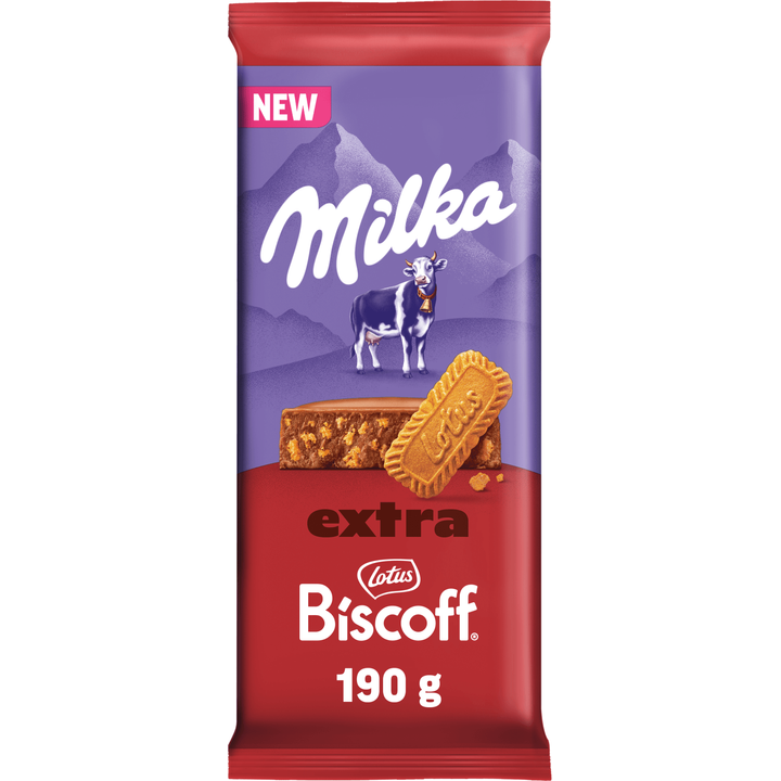 Milka Biscoff Chocolade Tablet 190g