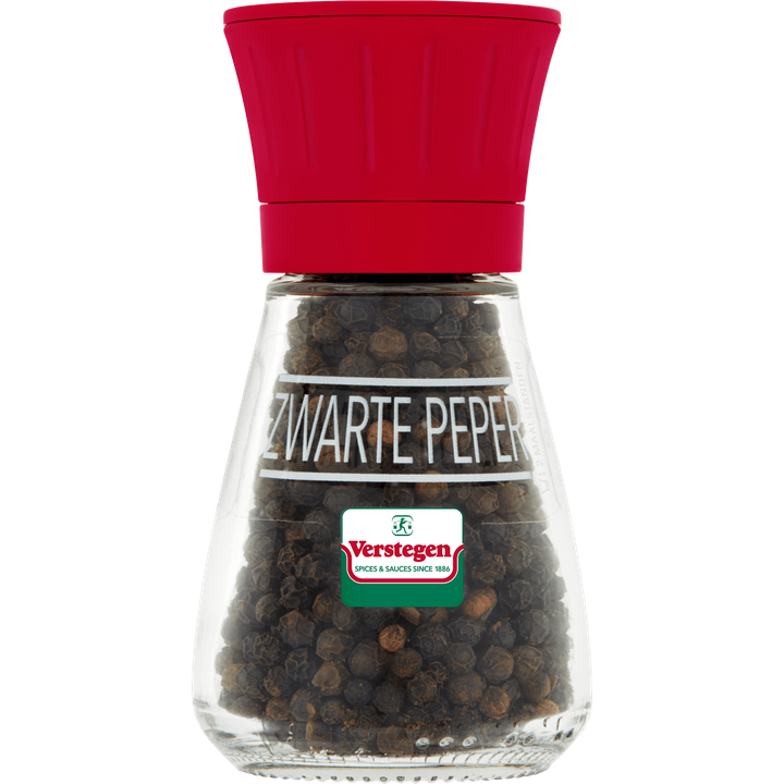 Verstegen Zwarte Peper met Molen 40 g