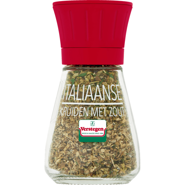Italiaanse Kruiden met Zout in Molen