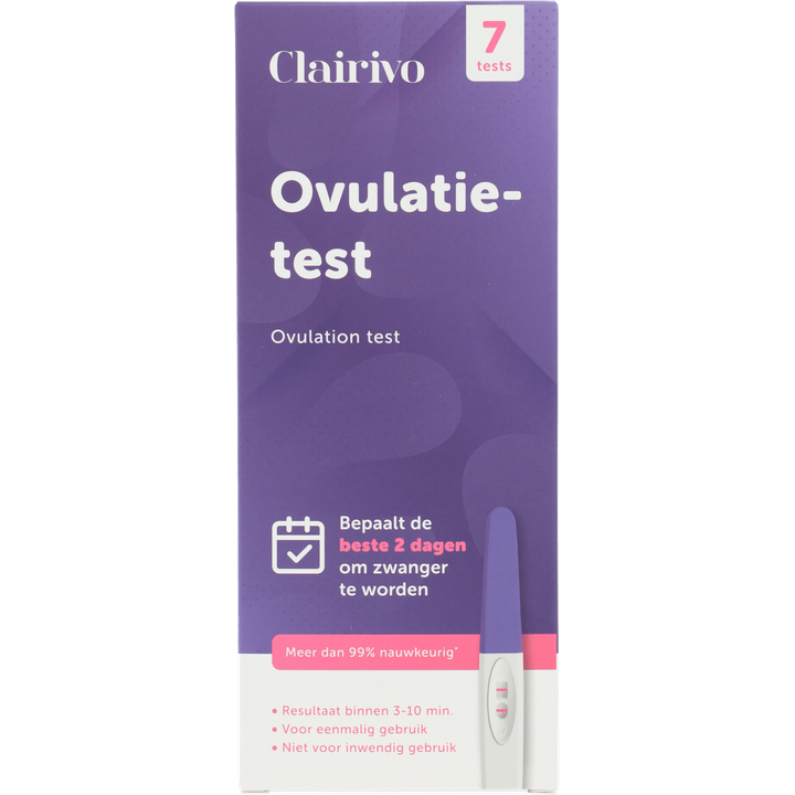 Clairivo Ovulatietest 7 Stuks