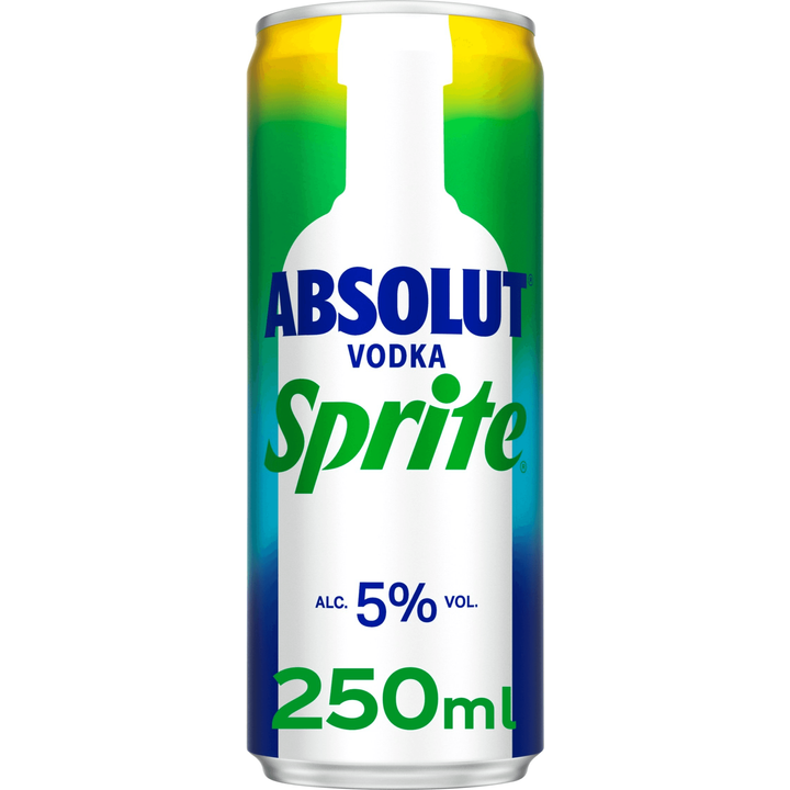 Absolut Sprite Absolut - Vodka Sprite - 250ML
