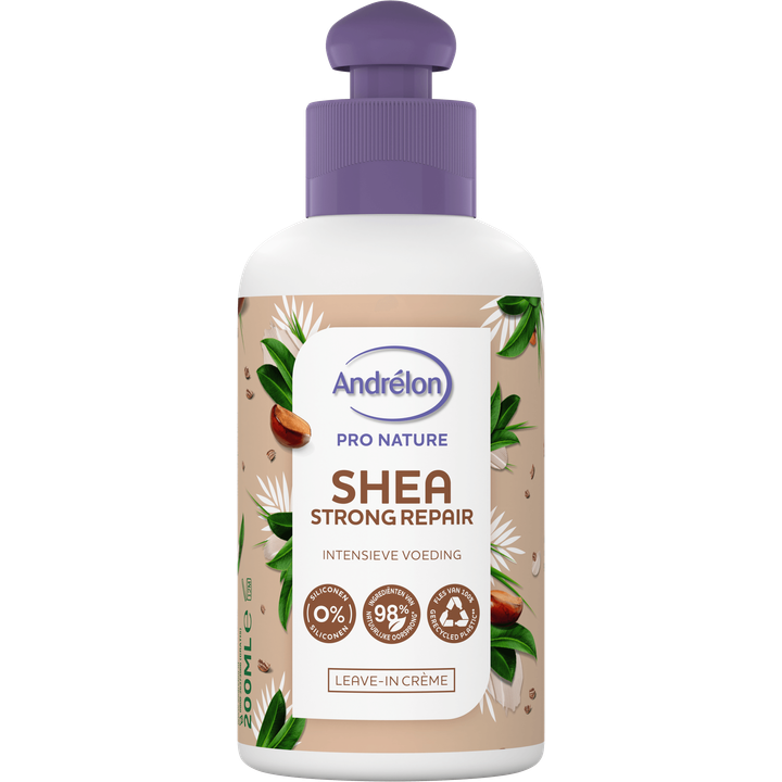 Andrélon Pro Nature Leave-In Crème Shea Strong Repair 200 ml