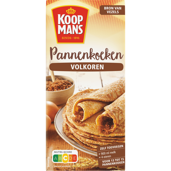Koopmans Pannenkoeken Volkoren 400 g