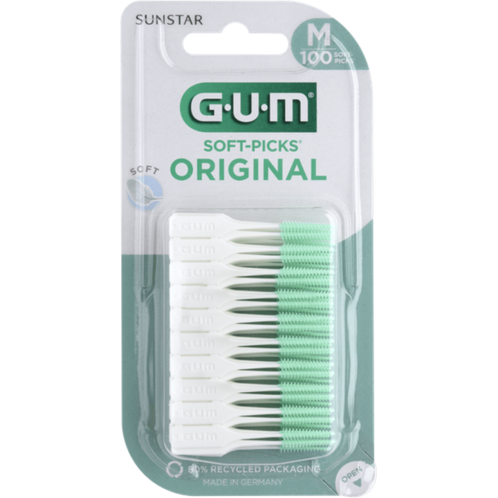 GUM Soft-Picks Original Regular / Medium 100 Stuks