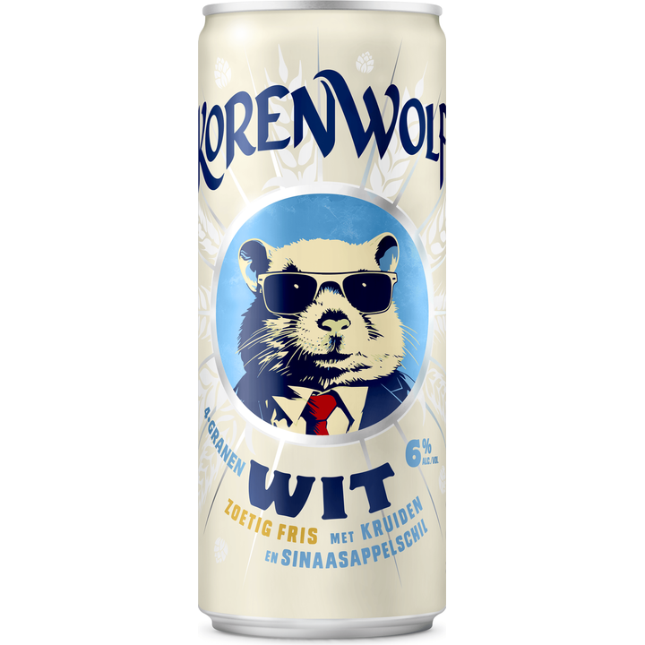 Gulpener Korenwolf 4-Granen Wit 250ML