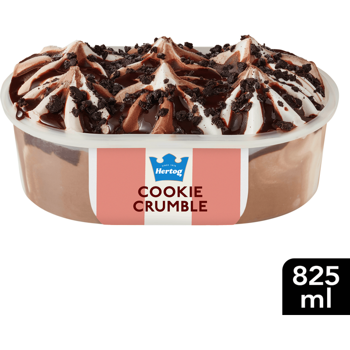 Hertog Cookie Crumble 825ML