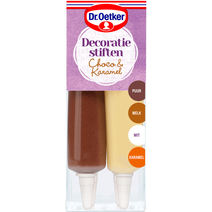 Dr. Oetker Decoratiestiften choco & karamel 76 g