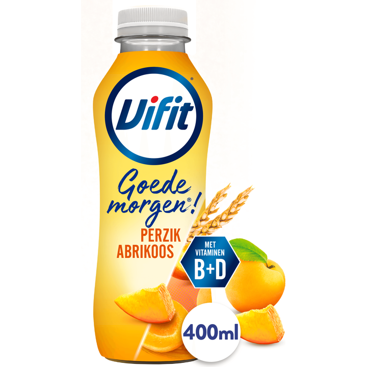 Vifit Goedemorgen! Drinkzuivel Perzik/Abrikoos 400 ml