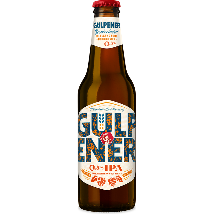 Gulpener - IPA 0,3% - Fles - 300ML