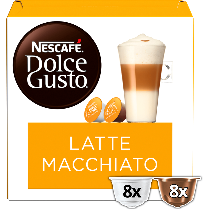 NESCAFÉ Dolce Gusto, Latte Macchiato, 16 capsules, 183,2 gr