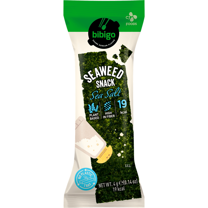 Bibigo Zeewiersnack Zeezout 4g
