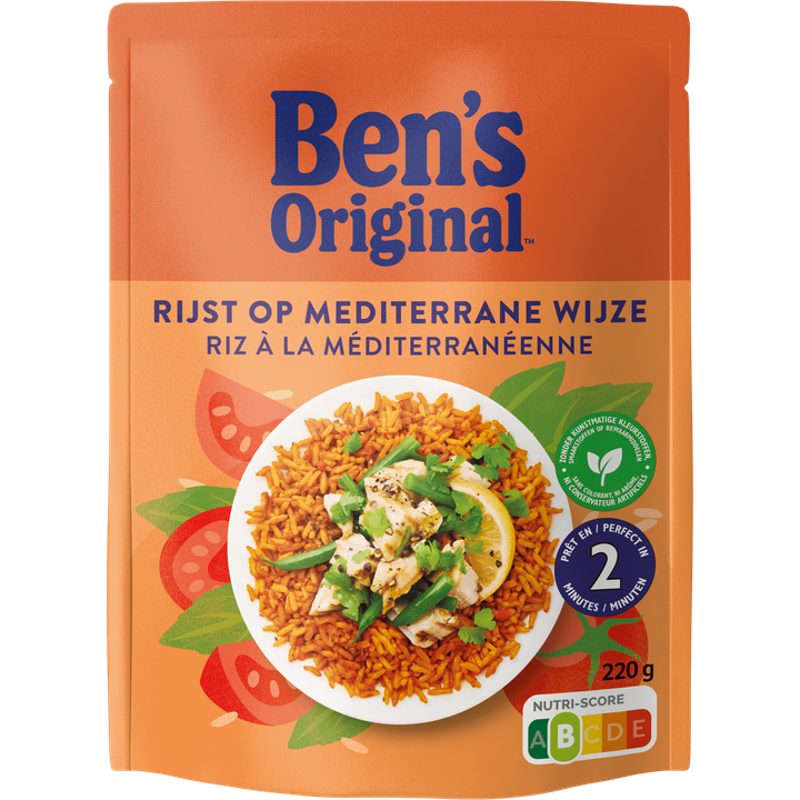 Ben's Original Rijst op Mediterrane Wijze 220 g