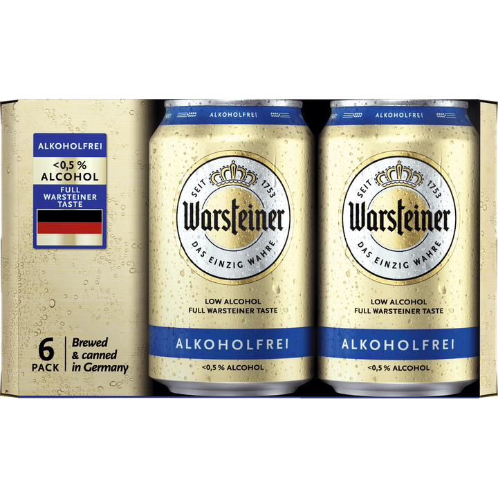 Warsteiner Alcoholvrij 6x330ML