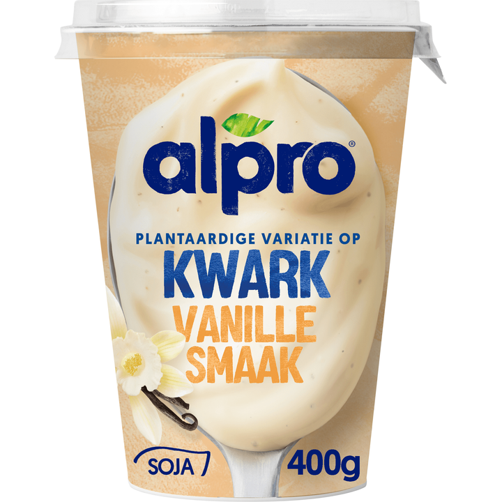 Alpro Plantaardige Variatie Op Kwark Vanille Smaak 400g