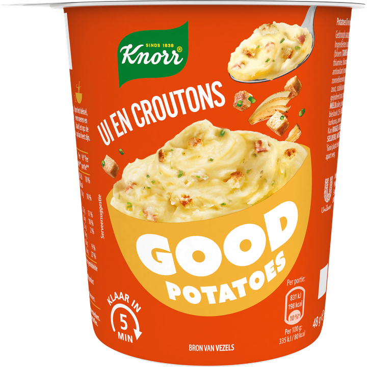 Knorr Good Potatoes Ui en Croutons 48 g