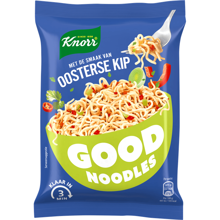 Knorr Good Noodles Oosterse Kip 70 g