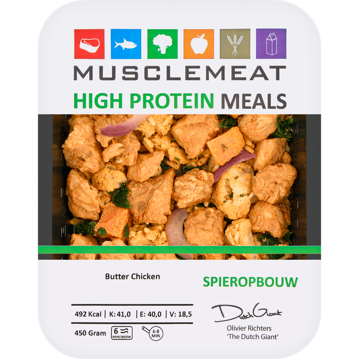 High Protein Meals Butter Chicken
