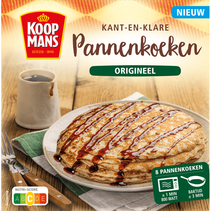Koopmans Pannenkoeken Origineel Vriesvers 540g