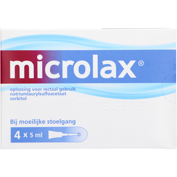 Microlax Oplossing (laxeermiddel), 4 stuks 