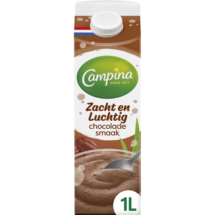 Campina Zacht en Luchtig Chocolade Smaak 1 L