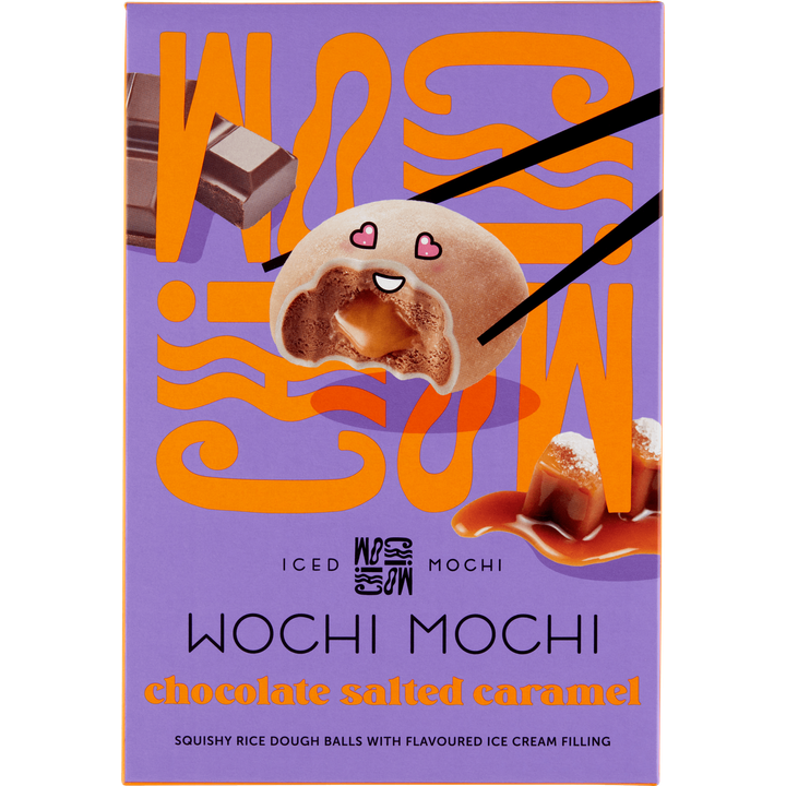 Wochi Mochi Iced Mochi Chocolate Salted Caramel 6 Stuks 180 g