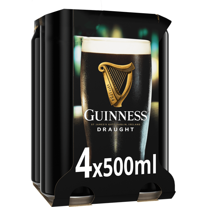 Guinness Draught Stout 4x500ML